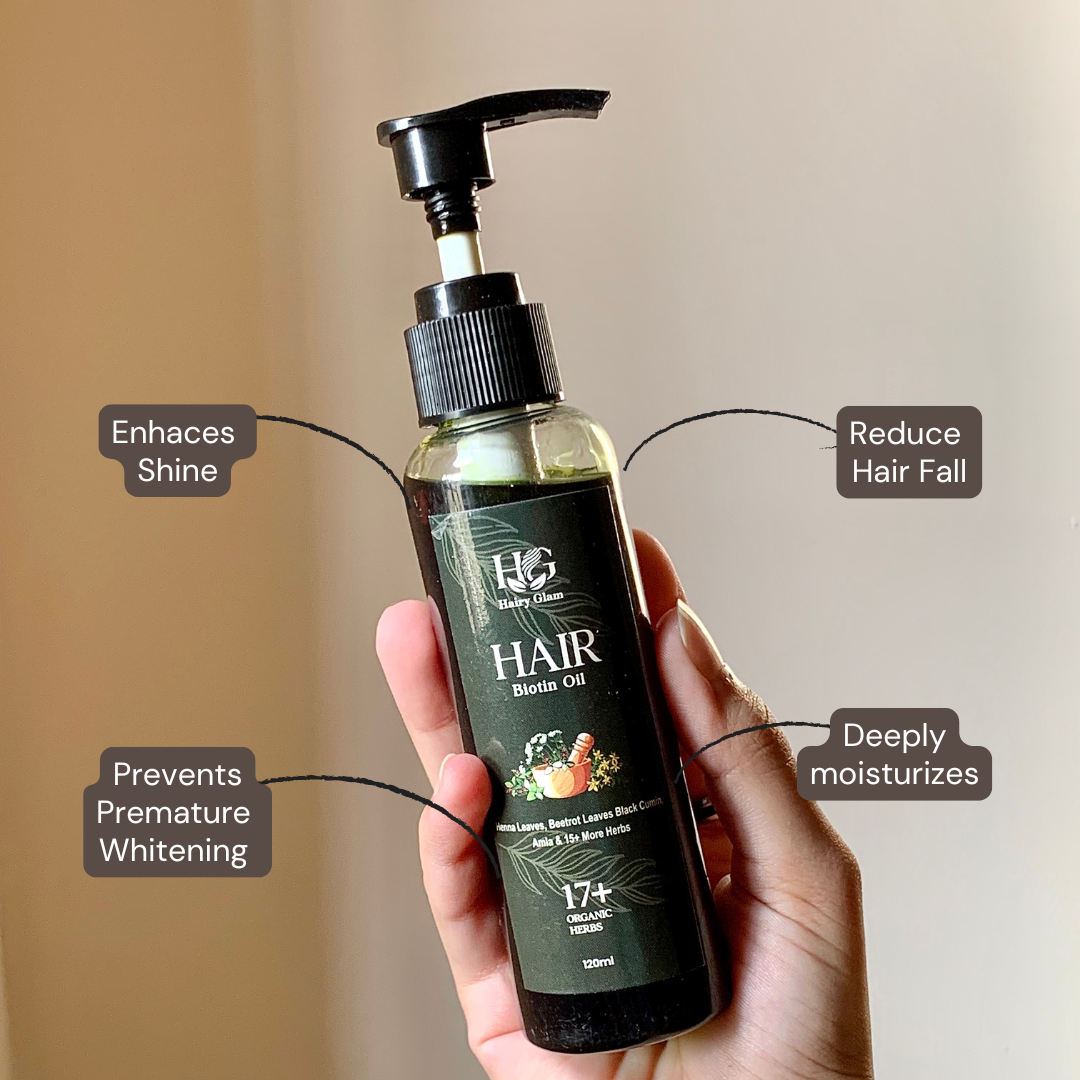 Hairyglam Hair Biotin Oil